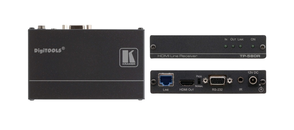 [KRAMER] TP-580R HDMI, Bidirect.RS−232, IR over Twisted Pair HDBaseT Receiver