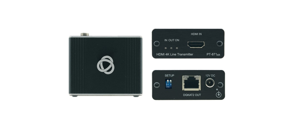 [KRAMER] PT-871/2XR-KIT 4K60 4:4:4 HDMI over DGKat 2.0 Twisted Pair Extender kit