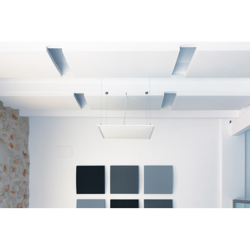 [SINECO] PANEL LISO CLASS 1 0.57 x 0.57 IGNÍFUGO 40 mm sin pu