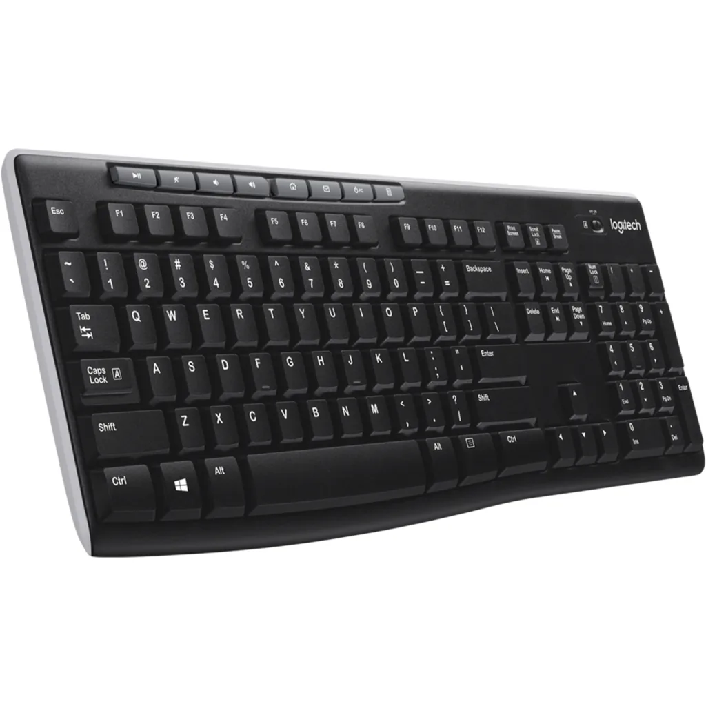 KENS TECLADO INALAMB KB270 EQ RECAR K75558ES