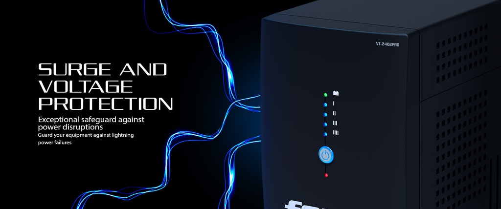 Forza Smart UPS Interactiva 2400VA/1200W 4-nacionales 2-IEC