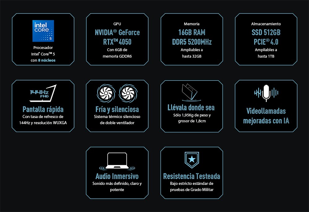 ASUS TARJETA VIDEO DUAL-RTX5060TI-O16G-EVO