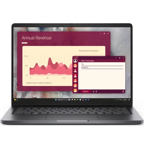 DELL PRO 14"FHD Ultra 5 225U 16GB 512GB SSD W11Pro Grtia1A¤o