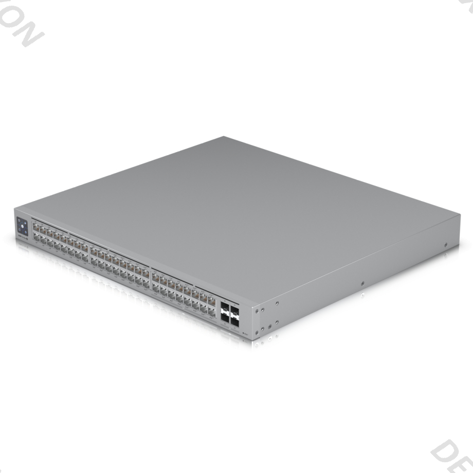 UBQ Switch 48p PoE 1080W 4SFP28 MixSpeed L3 Rack