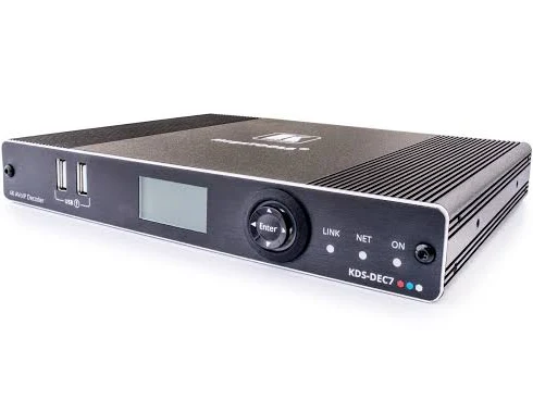 [60-000690] [KRAMER] KDS-DEC7 1G 4K@60 4:2:0 AVoIP Decoder of KDS-7X product family
