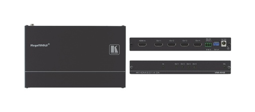 [10-80408090] [KRAMER] VM-4H2 4K HDMI Distribution Amplifier with HDCP2.2 and HDMI2.0 supp