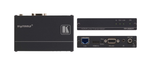 [50-80021090] [KRAMER] TP-580T HDMI,Bidirect.RS−232,IR over Twisted Pair HDBaseT Transmitte