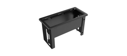 [80-000311] [KRAMER] T-IN2-REC1(B) Baseline, Black In-Table elegant tabletop connectivity for 2 modules