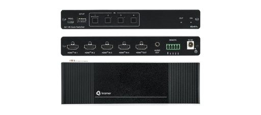[20-80548090] [KRAMER] VS-411X 4K60 4:4:4 4x1 HDMI Switcher