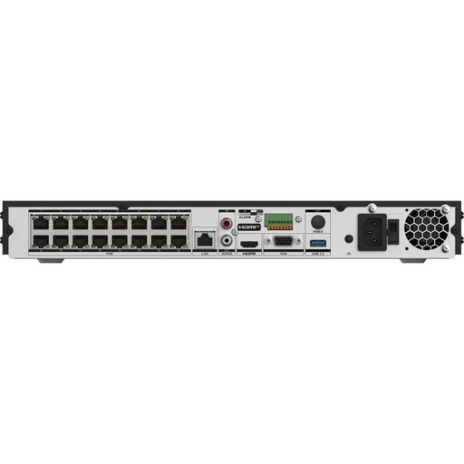[INTC-ES403HIK61] HIK NVR 16CH 2HDD AcuSeek Vpro reconocimiento facial POE