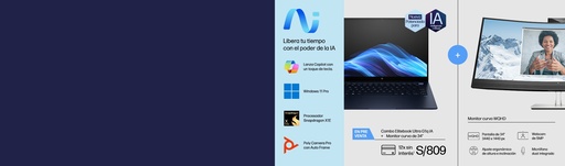 [INTC-NT030HPQ64] HP Notebook EB G11 Ultra 5 135U VPro 16GB DDR5 256 GB W11P